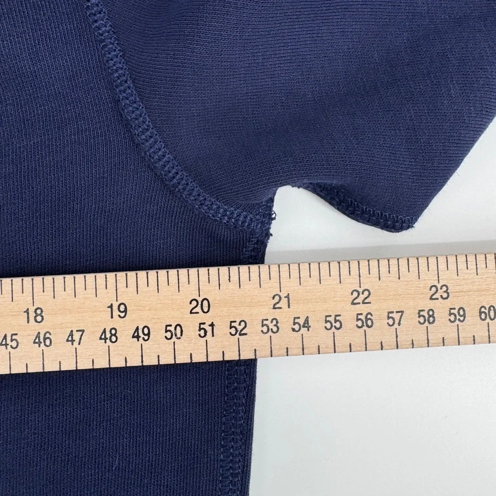 Polo Ralph Lauren Mens Navy Blue 1967 Graphic Pullover Hoodie Sweatshirt Small